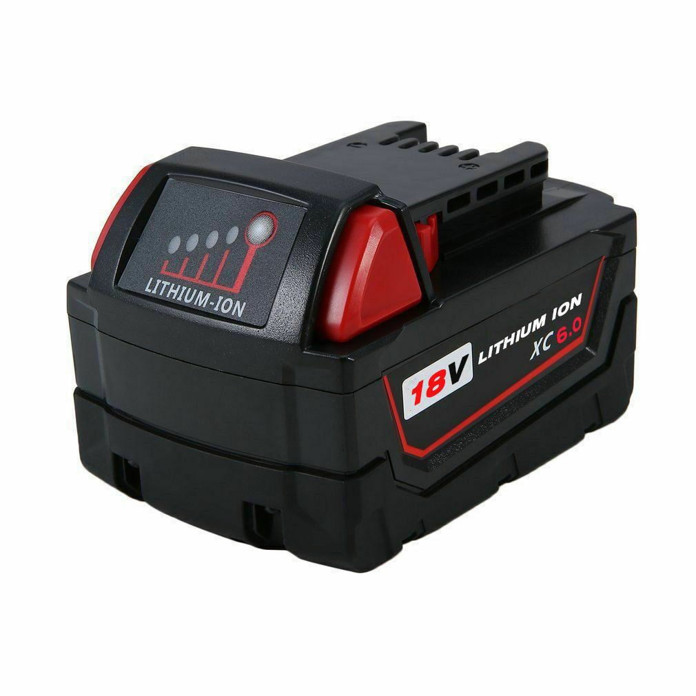 18V 6,0Ah Milwaukee M18 48-11-1828 48-11-1852 compatible Battery