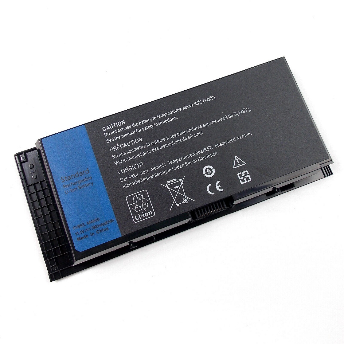 7800mAh DELL Precision M6800 FV993 5V19F R7PND compatible battery