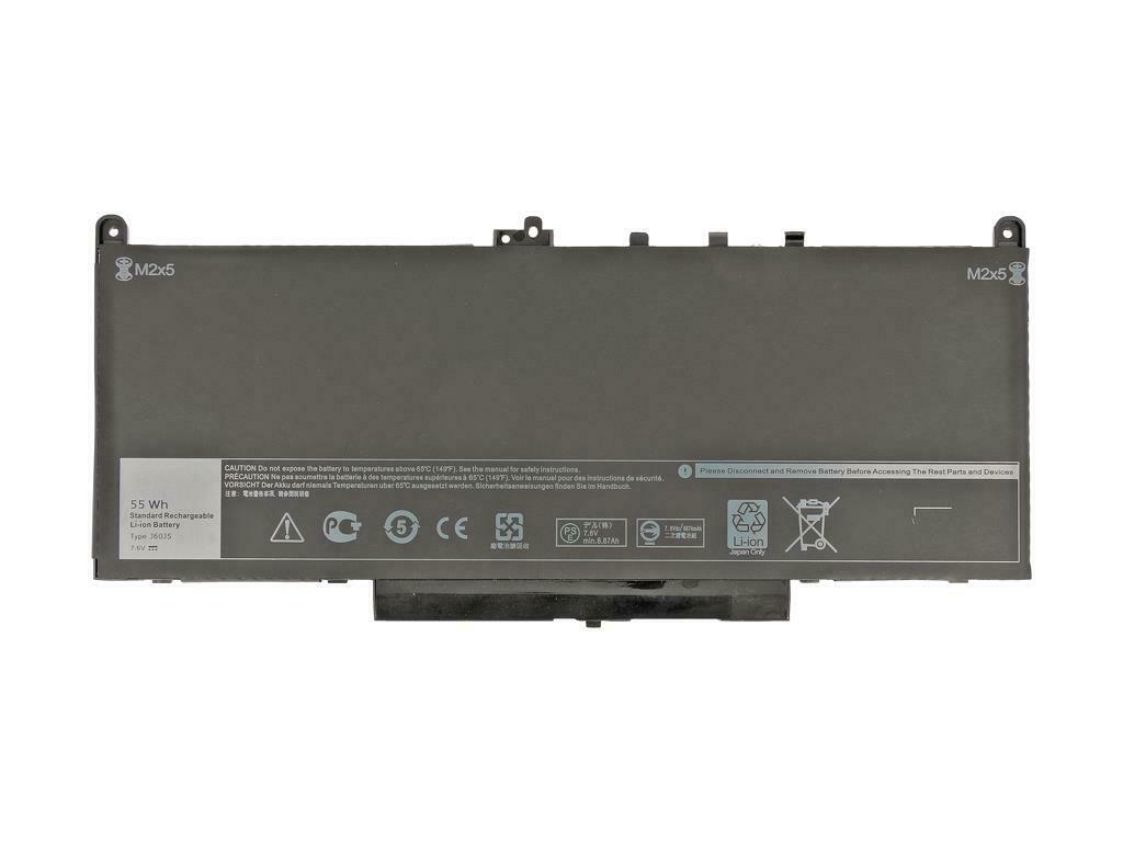 7.6V 242WD J60J5 MC34Y 1W2Y2 0MC34Y Dell Latitude E7270 E7470 compatible battery - Click Image to Close