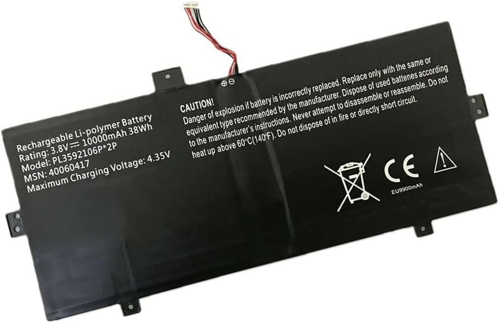 MLP3592106P-2P MLP3592106P Akoya E2228T E2215T E2217T E2221T E2227T 40066499 40060417 4000 63680 compatible battery