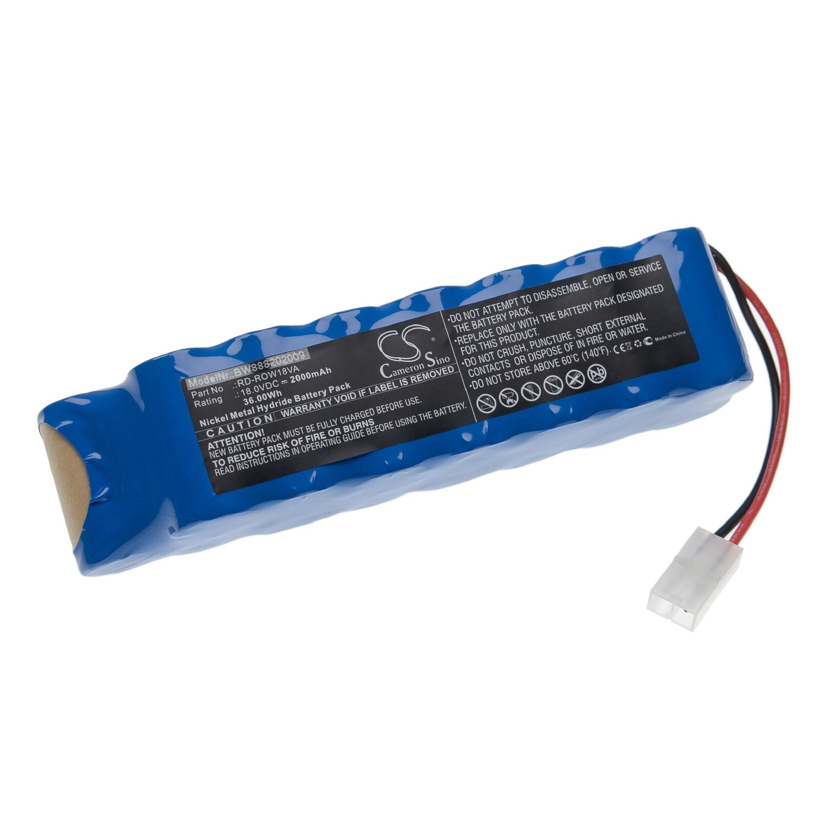 Rowenta Typ RD-ROW18VA RH8771 RD-ROW18VA 18V compatible battery