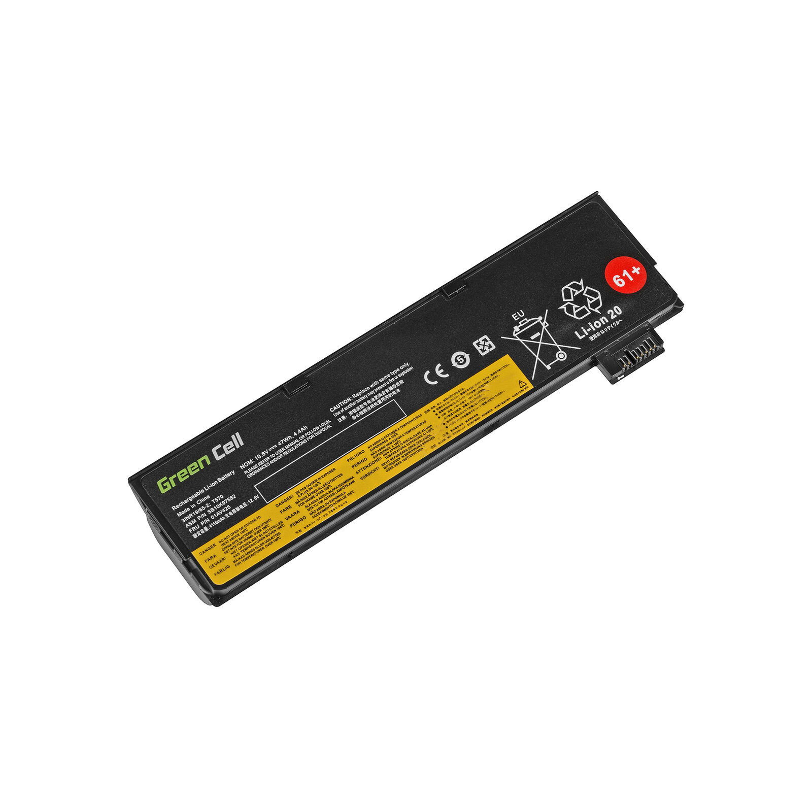 LENOVO THINKPAD 61+ NEU T470 / T570 compatible battery
