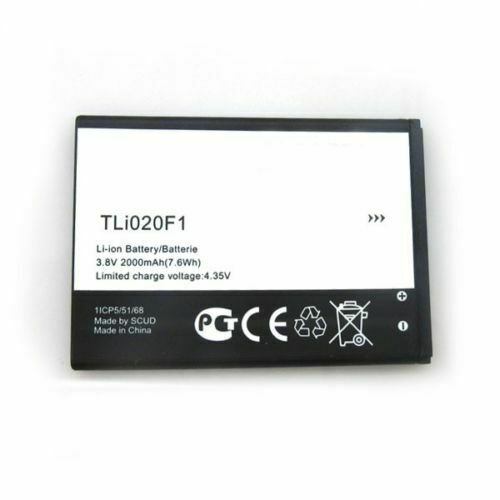 ALCATEL TLI020F1/ F7 VODAFONE SMART TURBO 7 PIXI 4 (5) OT U5 2000mAh compatible Battery