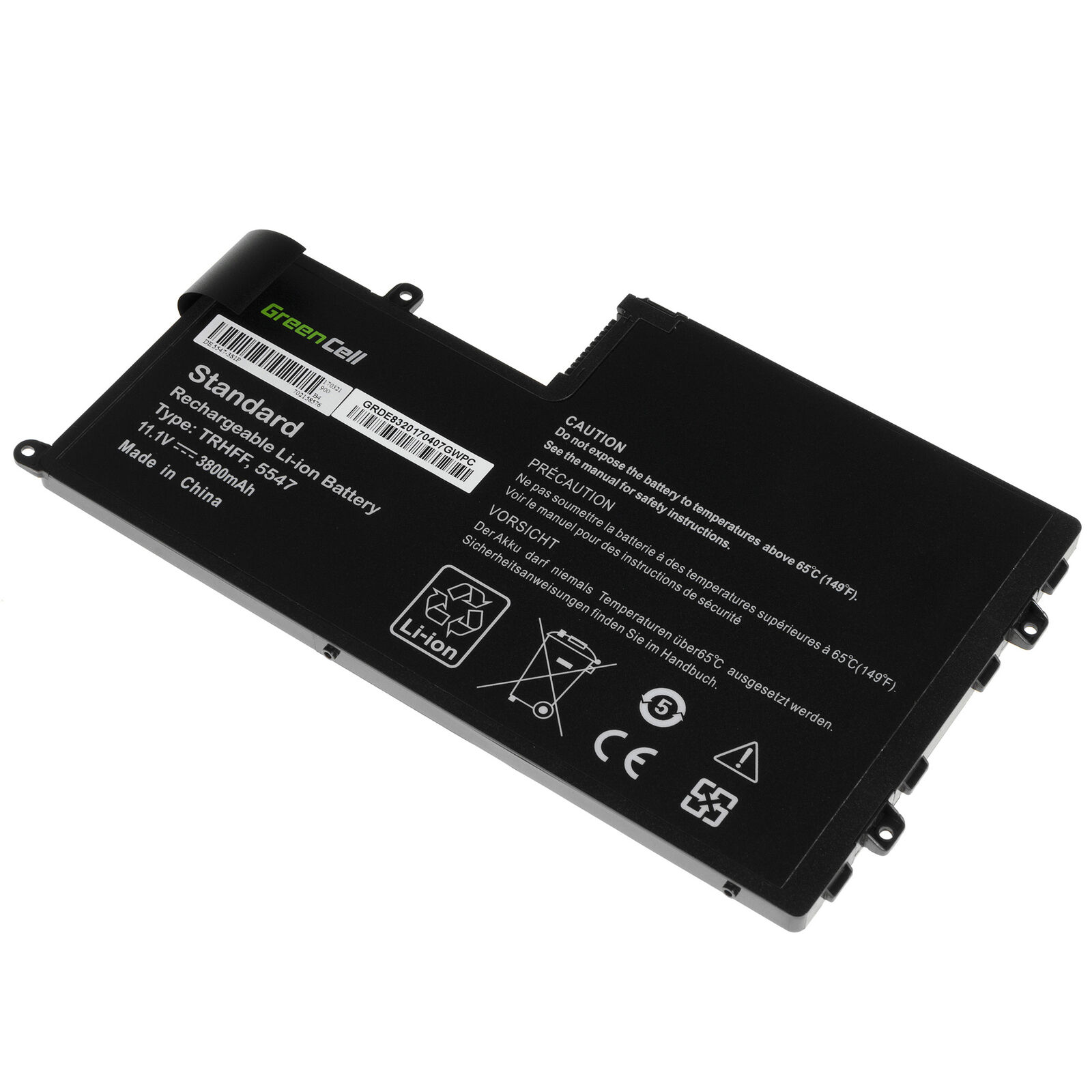 Dell Inspiron 15 5445 5447 5547 5547 Latitude 3450 3550 trhff compatible battery