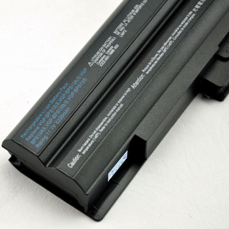 Sony Vaio VGN-FW190F VGN-FW190N VGN-FW21E VGN-FW21ER compatible battery