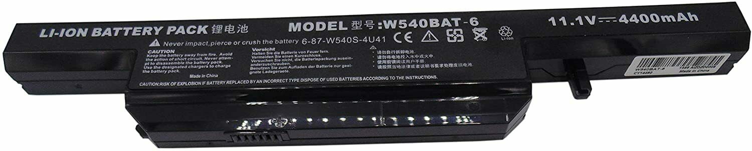 W540BAT-6 6-87-W540S-427 CLEVO W550SU W550EU W550TU compatible battery - Click Image to Close