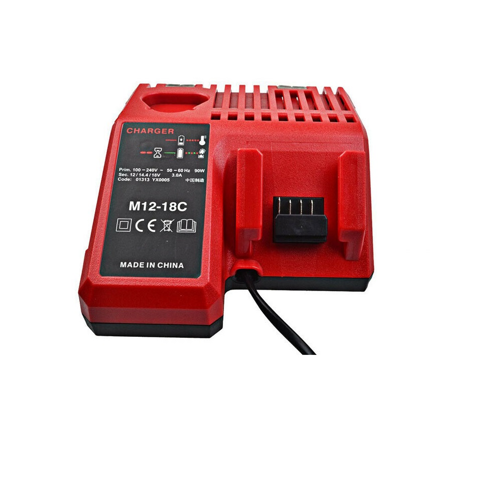 charger for milwaukee M18 18V RED Li-ion tool Battery